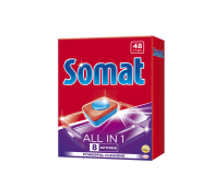 SOMAT Tabletki do zmywarki  ALL IN ONE 48 szt. - 1457281 - zdjęcie 1
